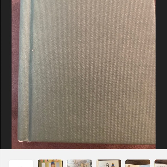 Mini Nutcracker Book 1992 Mini Book Hardcover Daniel Walden Harold Benson 3x3” - Picture 7 of 7